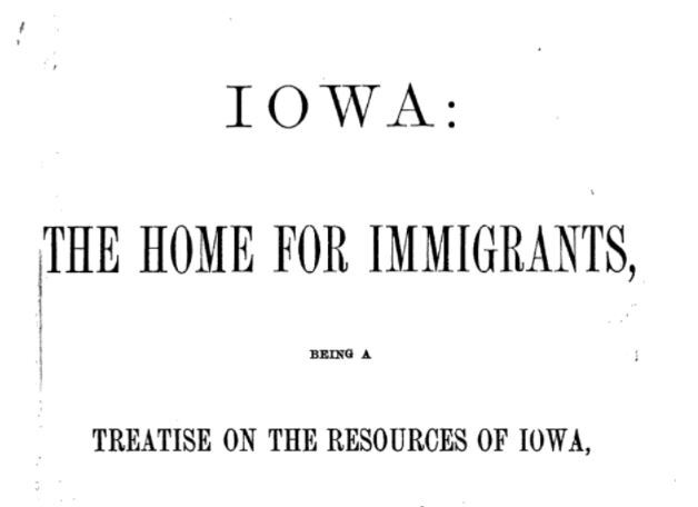 Iowa: The Home for Immigrants