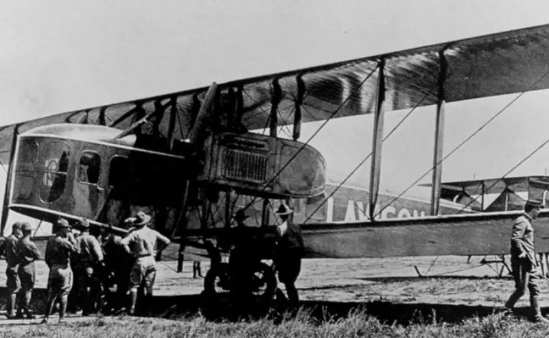 Lawson Airlines first airliner