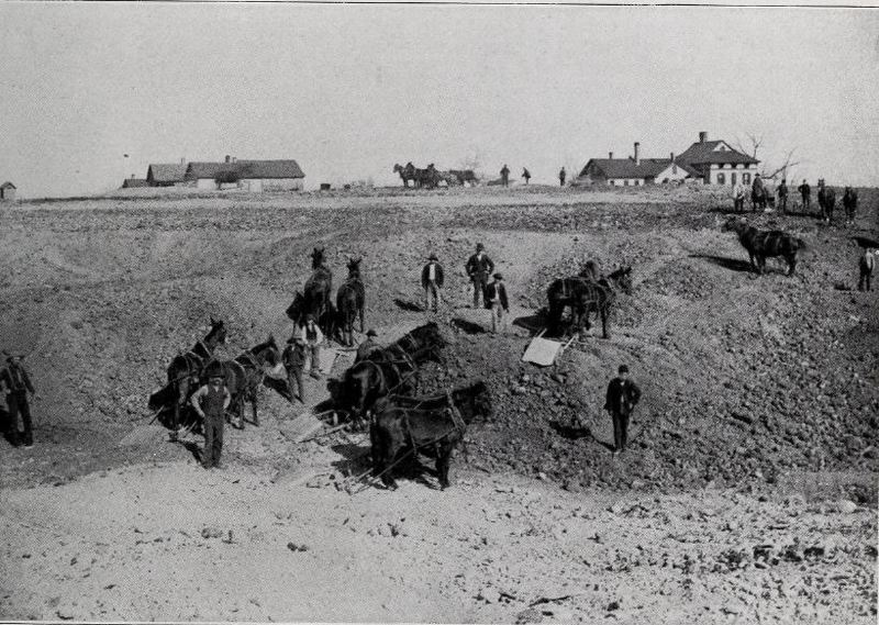 Preparing Ground for Fort Des Moines, No. 3