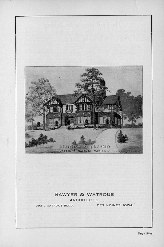 Residence of Byron S. Henry