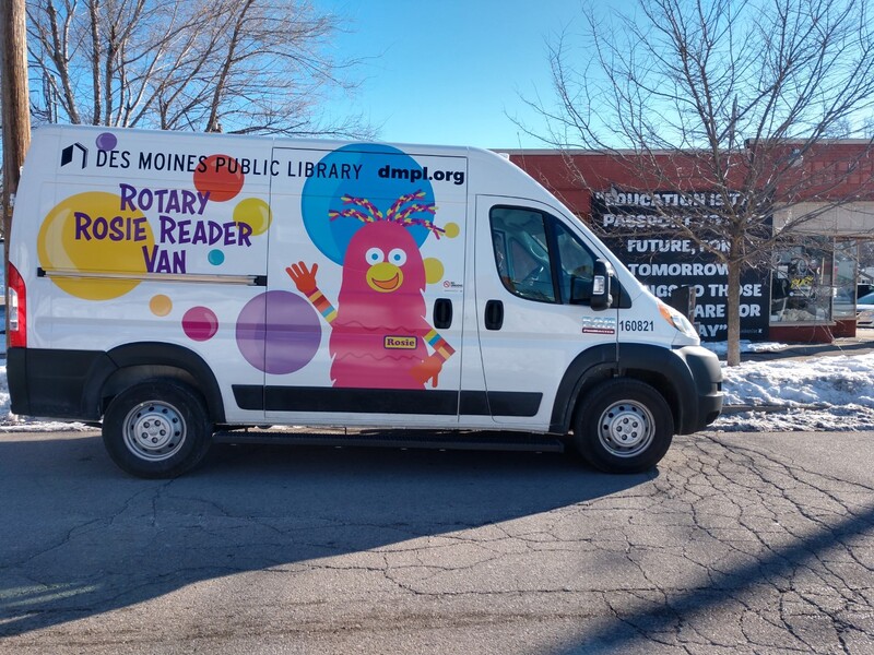 Rotary Rosie Reader Van