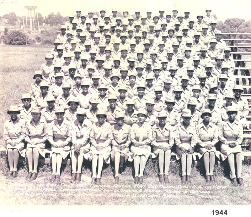 Company 6 3rd Reg. First WAC training center, Fort Des Moines, Iowa
